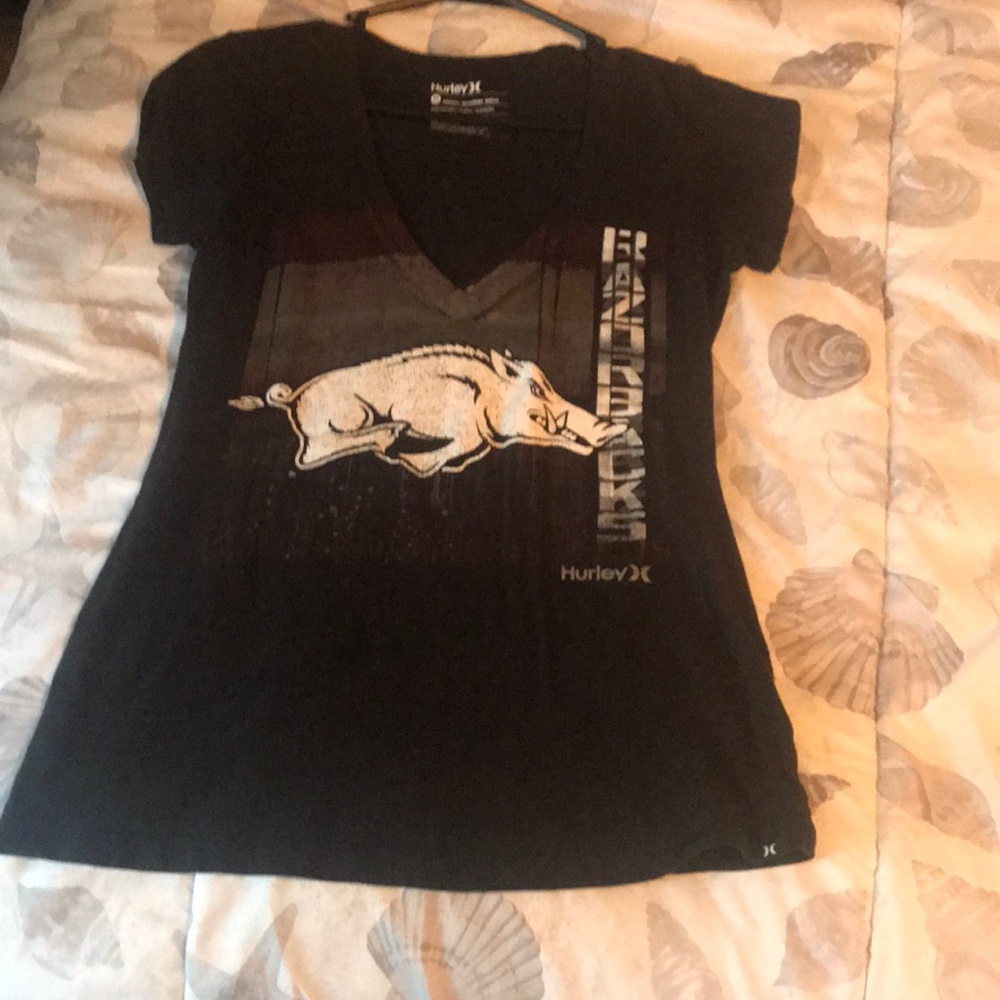 Arkansas Razorbacks Hurley  short sleeve shirt